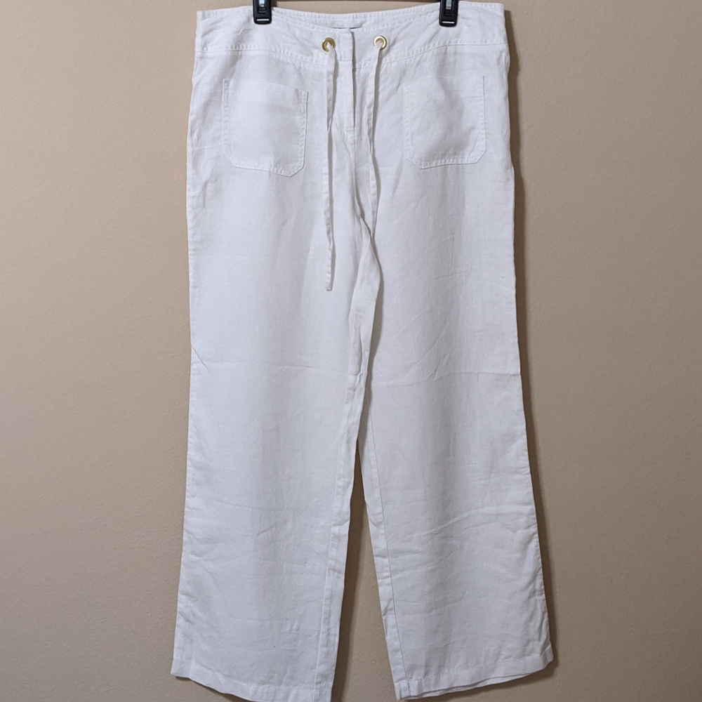 INC White Linen Pants